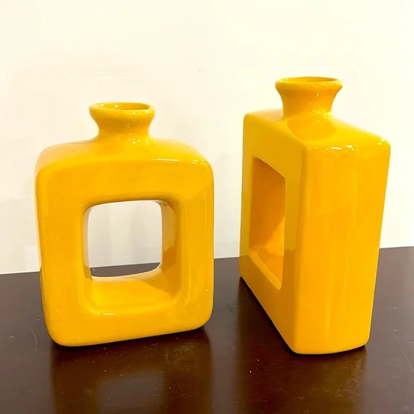 Art deco era vases